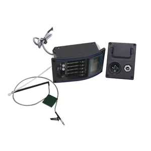 4/5 bands classic acoustic guitar pickup, accessories for musical instruments, EQ equalizer, preamplifier with volume, medium acute bass control 8 Main Sales Guitar Potter - №5