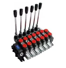 1~12 Spools Hydraulic Control Valve Joystick Control Lever DCV200-6 Spools Sectional Directional Control Valve