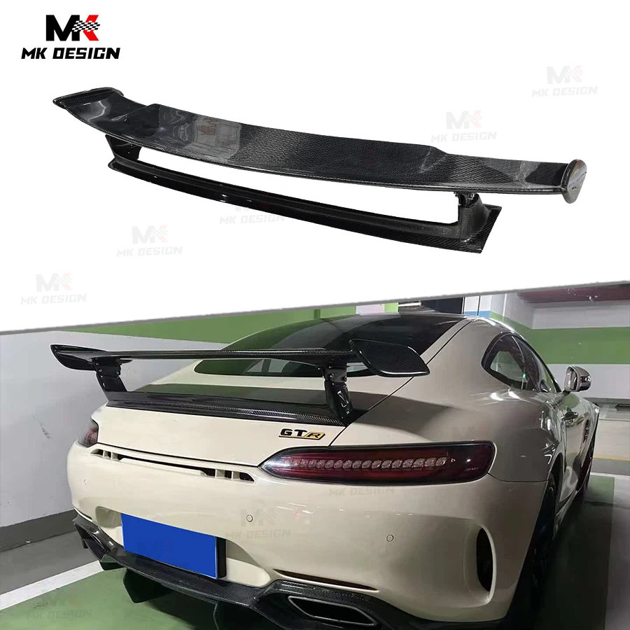 

Carbon Fiber Rear Trunk Spoiler Wing for Benz AMG GT GTS GTR C190 2 Door Coupe 2015-2019 Rear Wing Trunk Spoiler Car Accessories