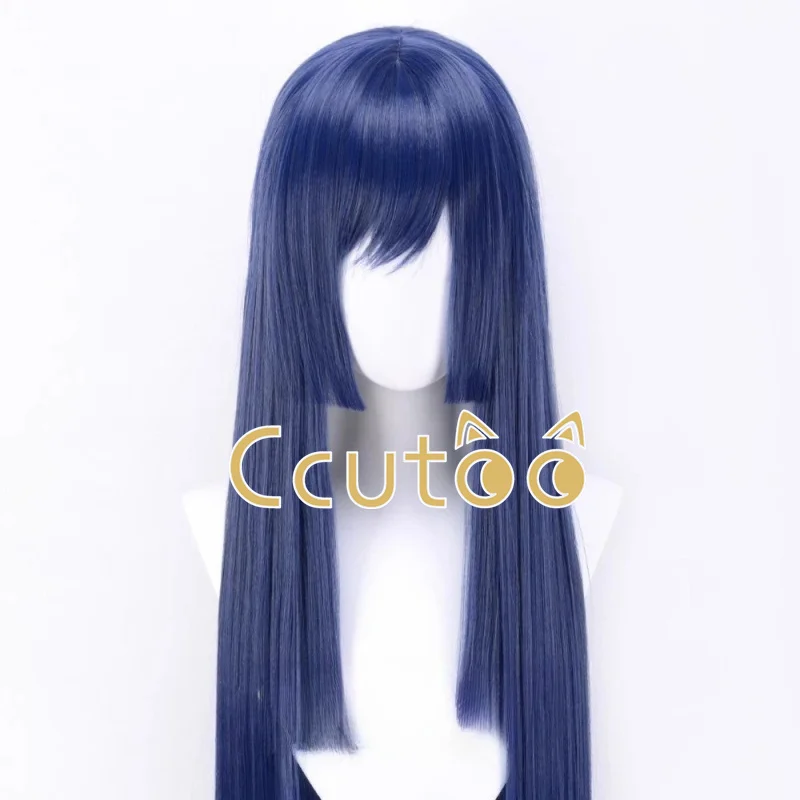 

Гипноз Микрофон-Division Rap Battle Tohoten Otome парик 115 см синие прямые длинные синтетические высокотемпературные волосы парики для косплея