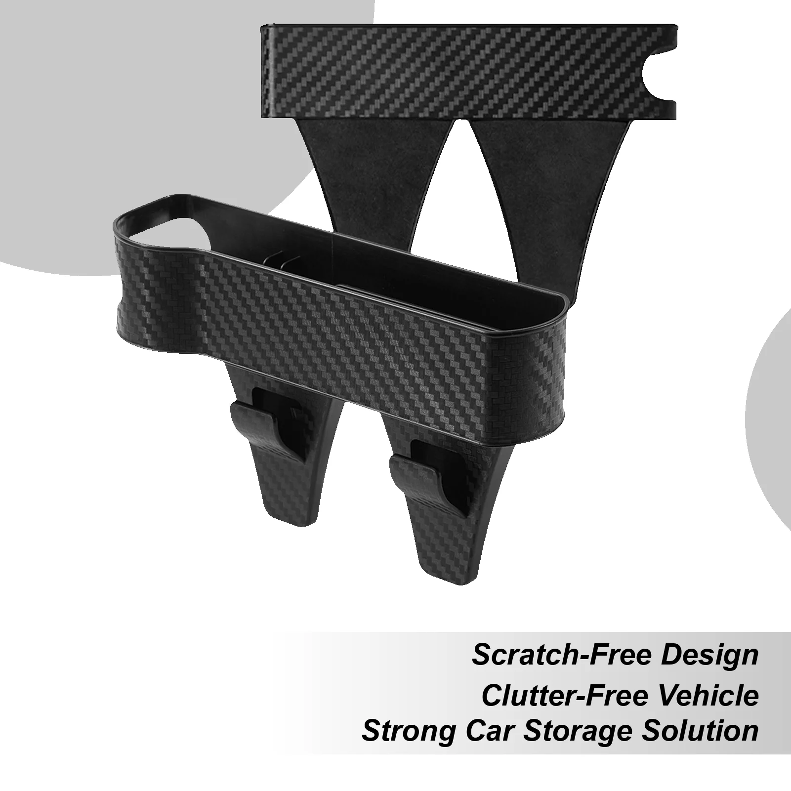 

Crevice Filler For Car 2 Pieces Non-Slip With Cup Holder Car Seat Storage Organizer Crevice Blocker For Organization Prevent