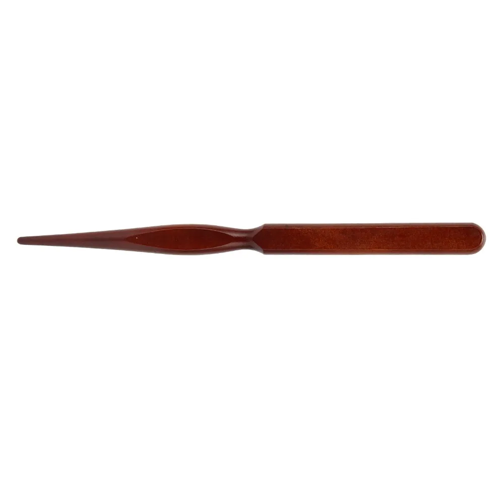 Hairdressing Tool Ergonomic Handle Teasing Brush Nylon Hairs Professional Hair Parting Comb Wooden Handle Styling Comb Salon Use
