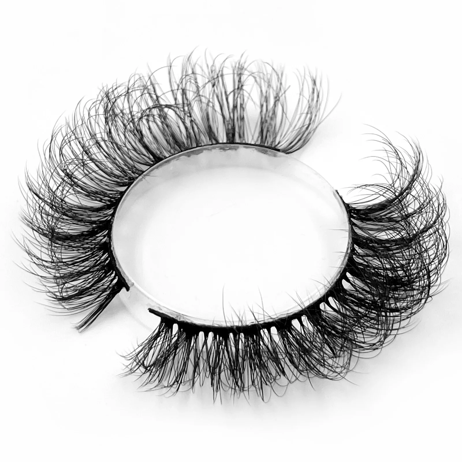 New 7 Pairs of Thick, 3D Simulation Mink Fur Fake Eyelashes Short, Dramatic Fake Eyelashes Wholesale Full Line Fake Eyelash Make