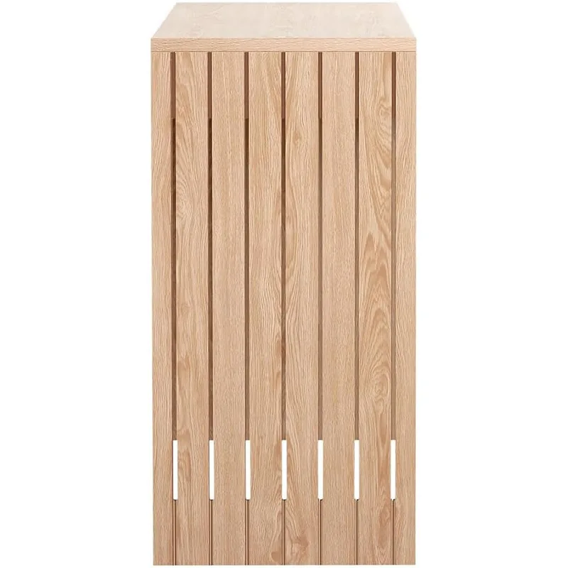 

Wooden entrance cabinet retro homestay living room sofa back decoration side table wabi sandy wind wooden strip case storage por