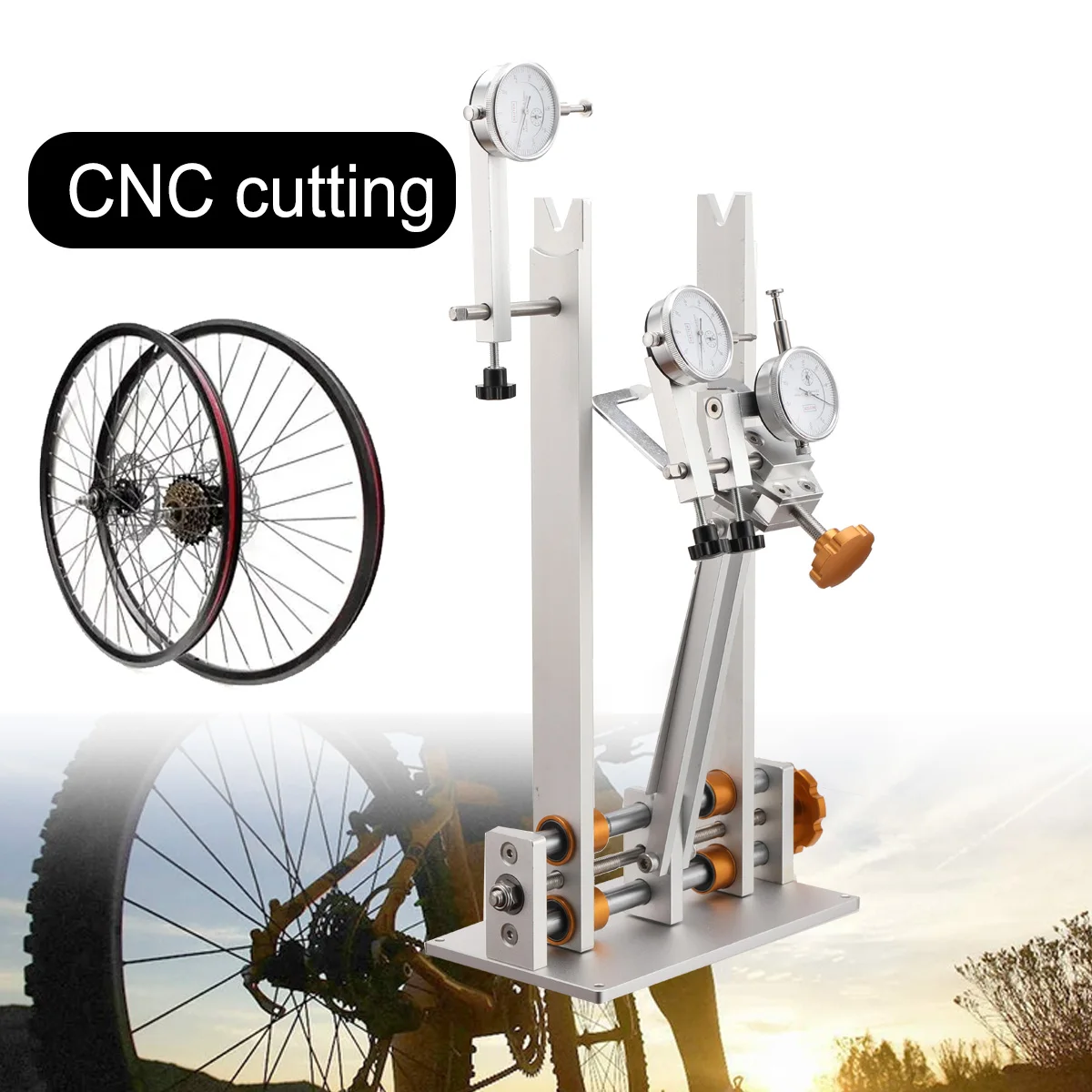 Professional Bicycle Wheel Truing Stand Bike Wheel Repair Alignment Tool Hub Maintenance Repair Cycle Rims Correction Stand