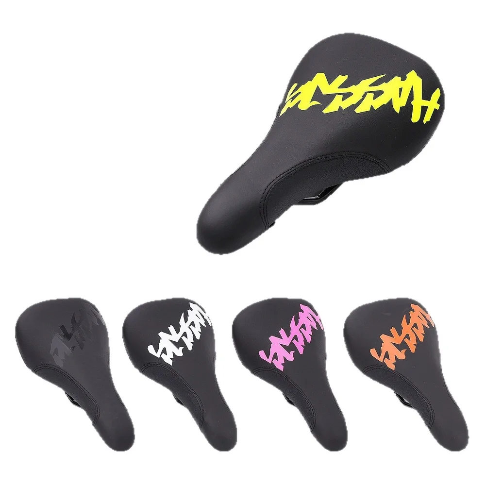 Mountain- Bike Seat Optimized For Downhill Cycling Contoured Shape Shock Absorbing Padding Waterproof PU Fabric