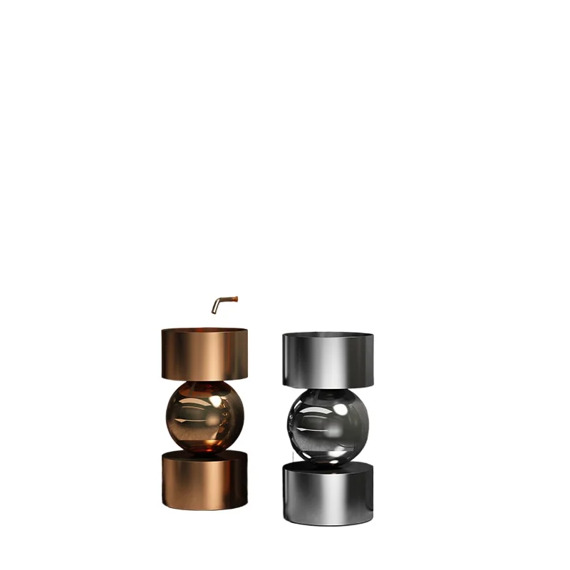 Stainless steel column basin integrated floor toilet wash basin creative column washbasin