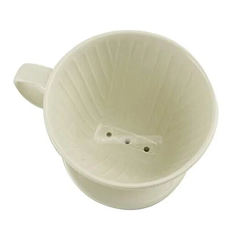 Reusable Coffee Filtering Cup Practical Ceramic Coffee Filter Hand Brewed Coffee Drip Filter Funnel Durable Coffee Accessories