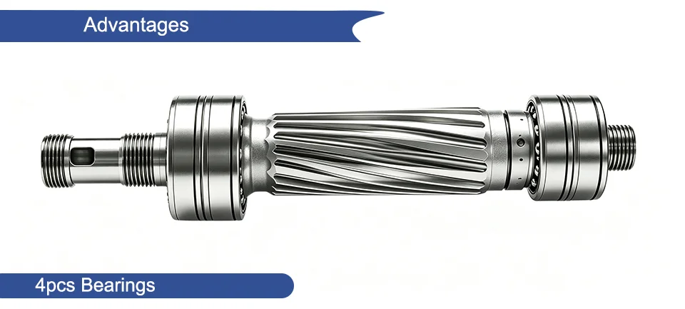 G-Penny 1,5 kW 110 V/220 V wassergekühlter CNC-Spindelmotor-Kit ER11 65 mm 4 Lager & Inverter & Halterung Gravierfräser-Zubehör – Detail 4