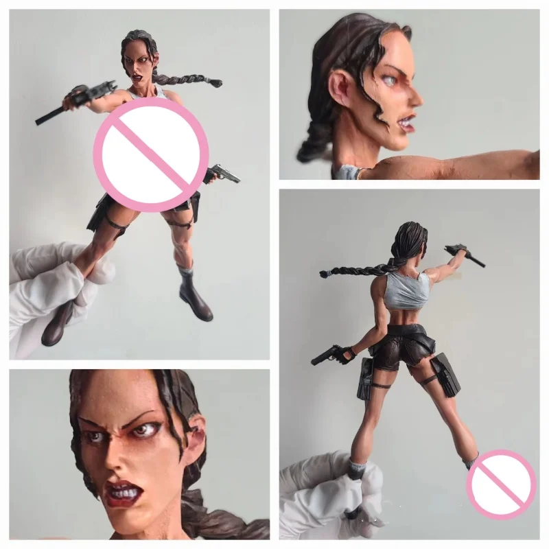 

Масштаб 1/9, 200 мм, фигурки из смолы Лара, модель, комплект, сделай сам, неокрашенные и разобранные игрушки