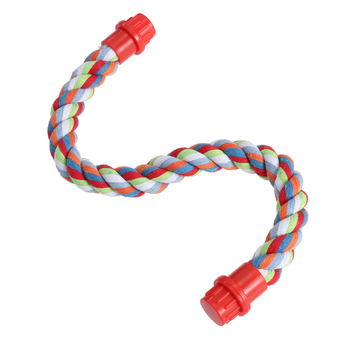 

Parrot Branch Perches Cotton Rope Stand Rack - Safe Secure Fit for Cockatiel Parakeet Exercise and Balance Development