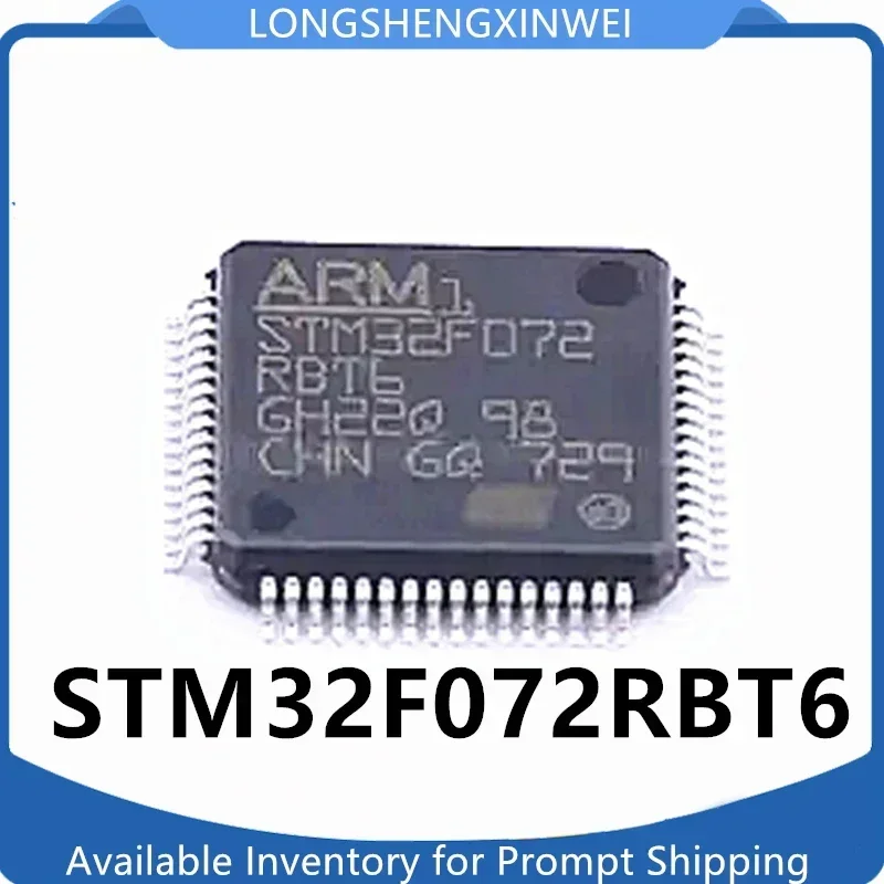1 قطعة STM32F072RBT6 STM32F072 LQFP-64 32 بت