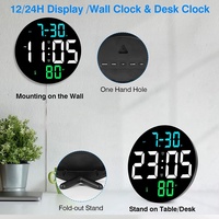 Digital Wall Clock Large Display, 9Inch Large Digital Clock