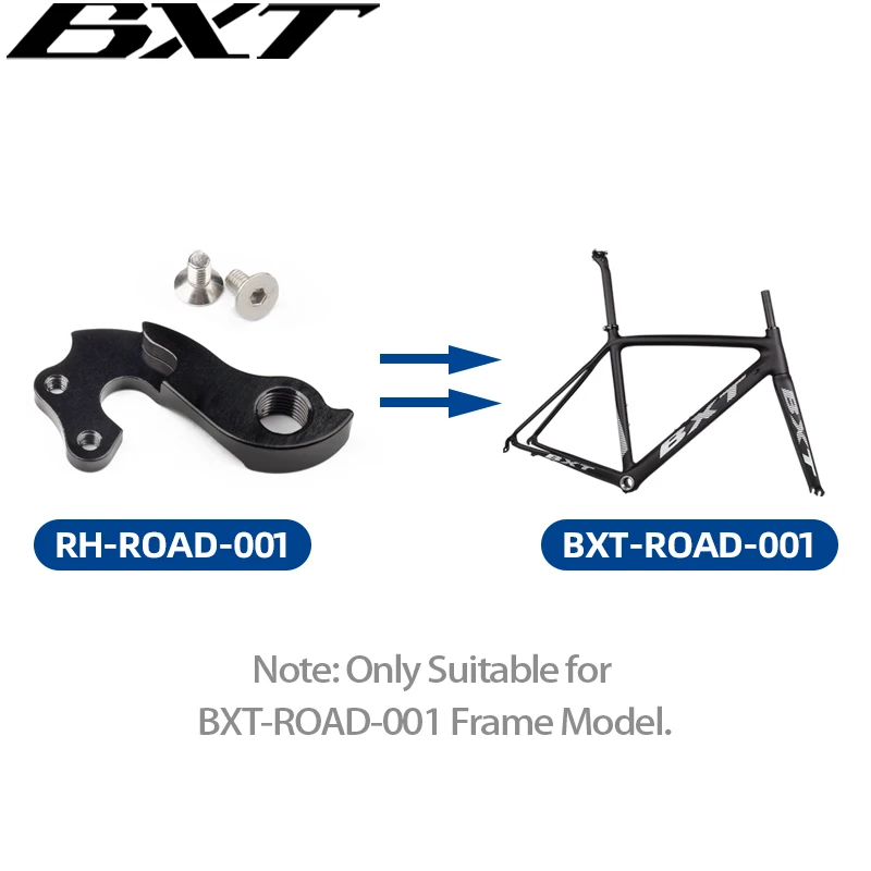 Road Bicycle Bike Alloy Rear Derailleur Hanger Suitable for BXT sl1.0 road frame Racing Cycling road Frame Gear Tail Hook Parts