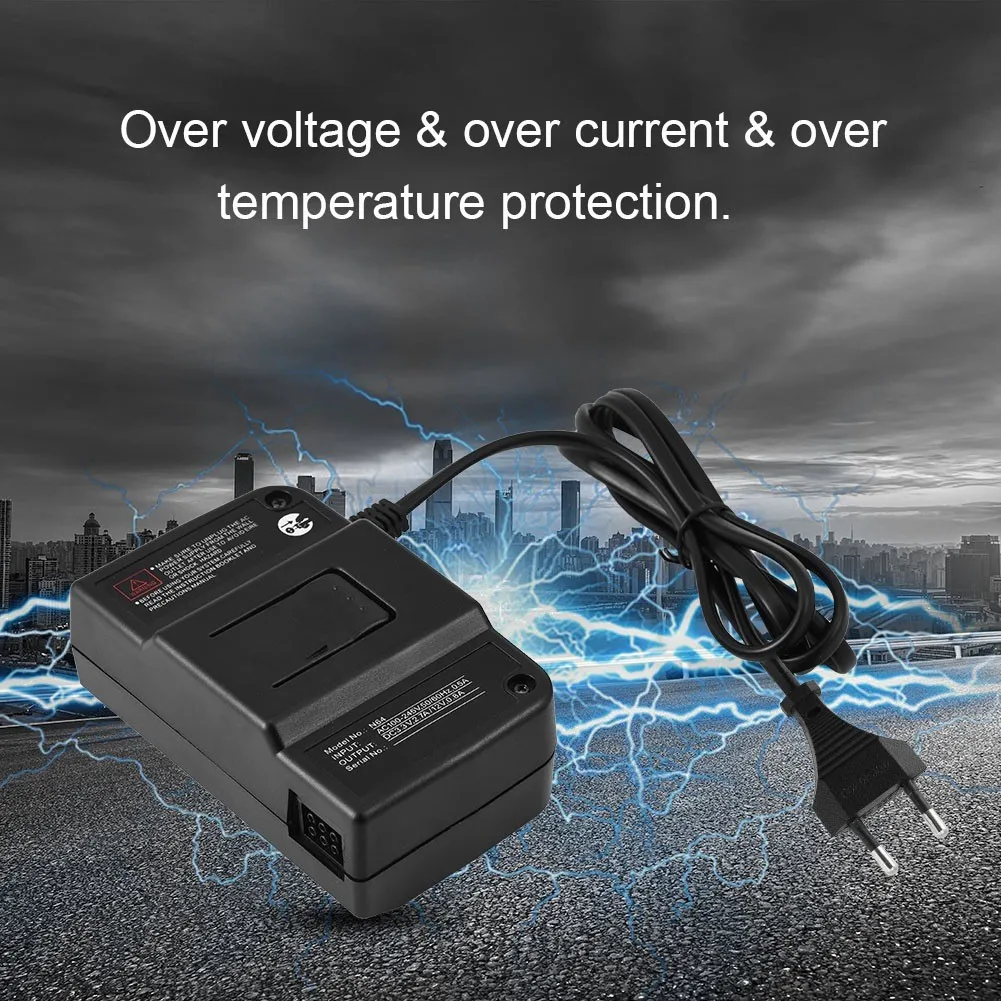 Replacement Power Suppply AC Adapter High Efficiency Safety Protection for Nintendo 64 N64