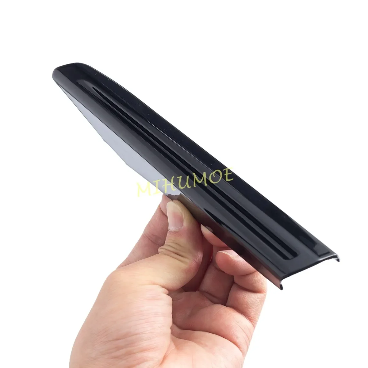 ل 2022 2023 2024 2025 تويوتا لاند كروزر 300 LC300 المصد الأمامي الجانب غطاء مصبغة الشواية الزخارف الخارجي حامي لامع أسود #3