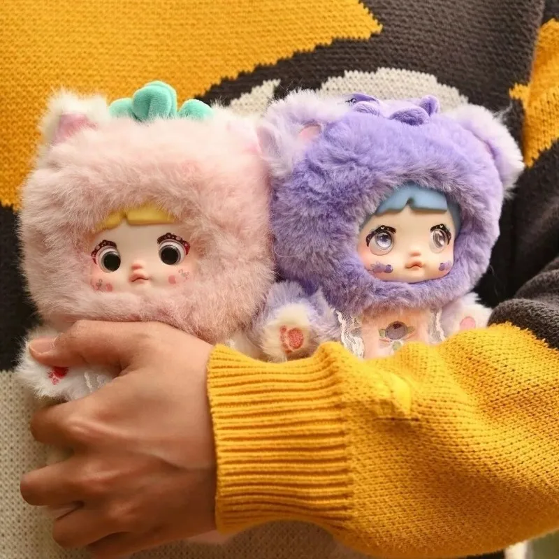 Nommi baru, seri boneka kartun blind box yang sangat menarik, gantungan ransel dekoratif, kotak kejutan misterius, hadiah trendi