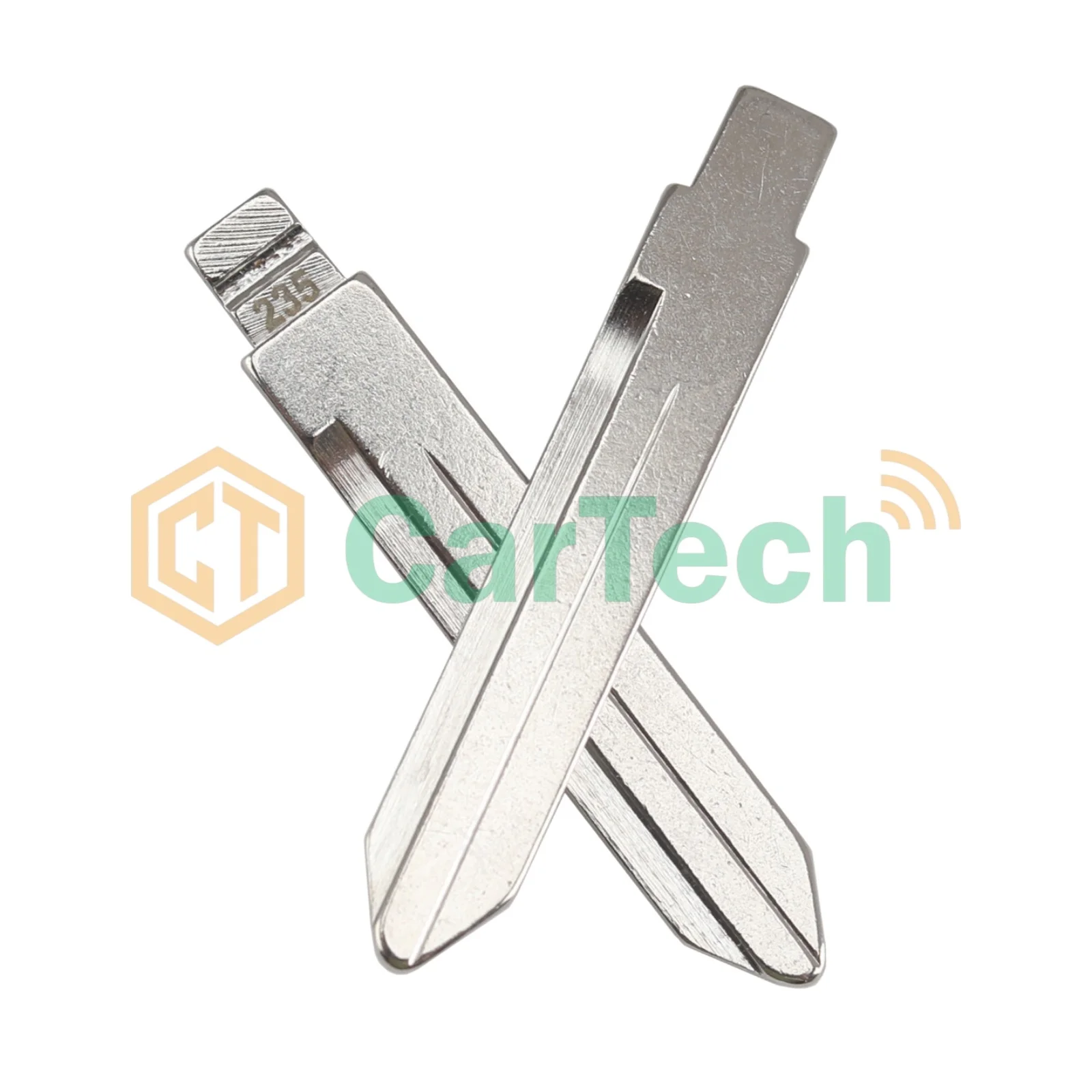 Cartech 235# Uncut Flip Blank Key Blade for KEYDIY KD XHORSE VVDI Universal Remote Fit Dongfeng Dolica - view 4