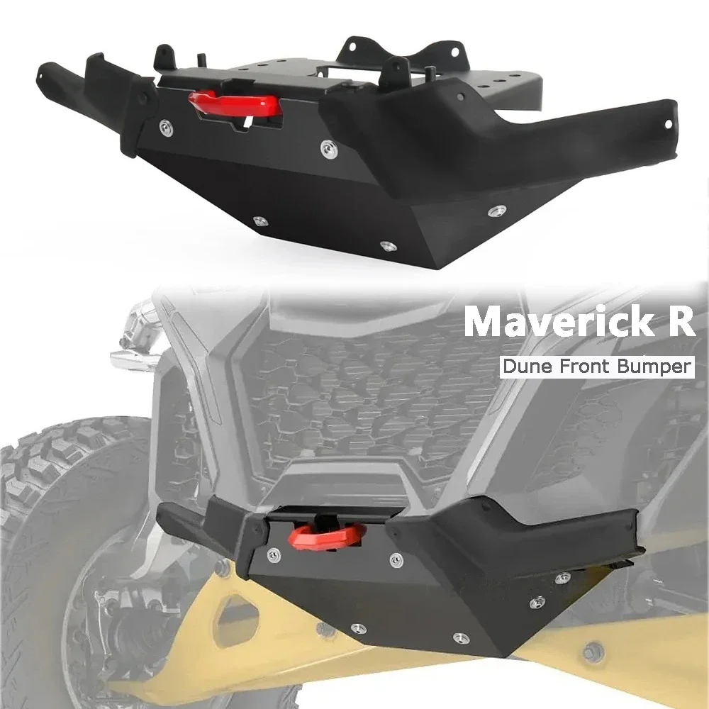 

Dune Front Bumper Liquid Titanium Off-Road Bumper Protective Guard ATV UTV Accessories For Can-Am Maverick R 2024 2025