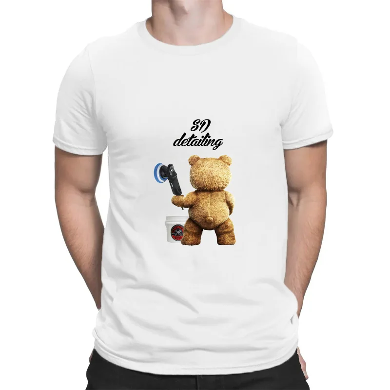 Ted Bear movie Beer Bath Fun gift ideas Funny Street wear trend casual summer Men women universal short-sleeved T-shirt