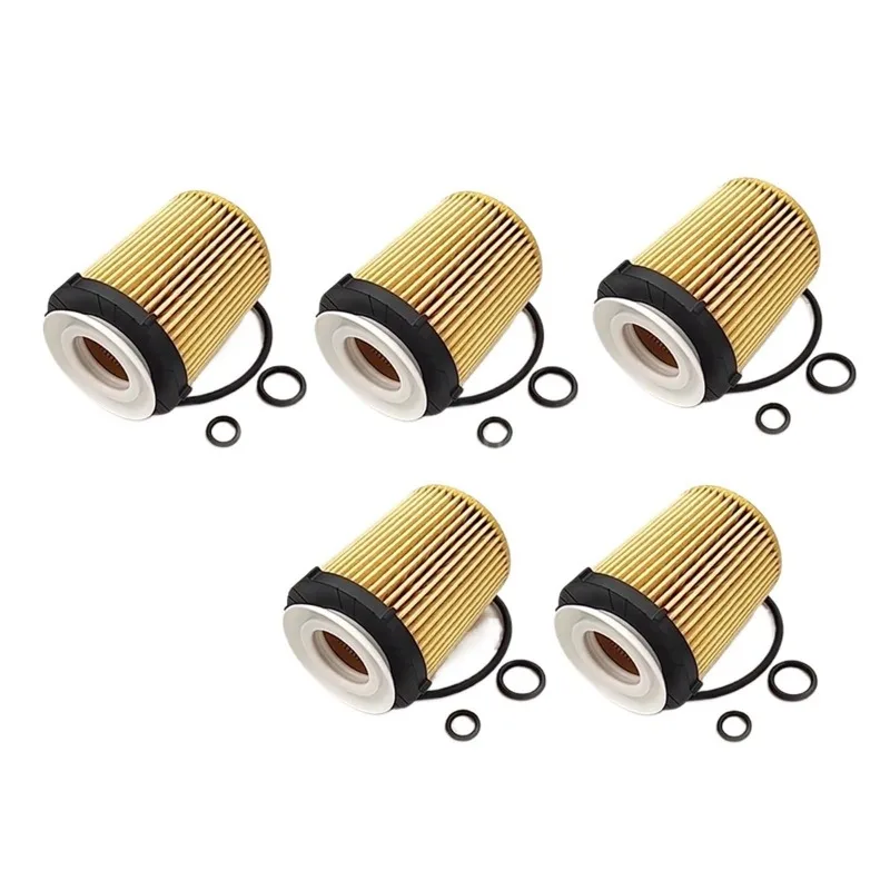 

5Pcs Oil Filter A2701800109 For E-CLASS W212 A207 C207 S212 2013-2019/W213 A238 C238 S213 2016-19 Model Car