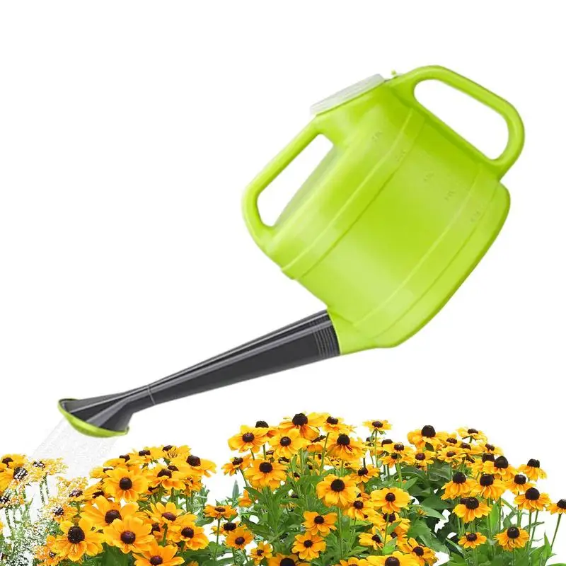 

Long Spout Garden Watering Can Large Outdoor Watering Can Pot 2.5L Container with Sprinkler Heads Spray Bottle for Garden Yard
