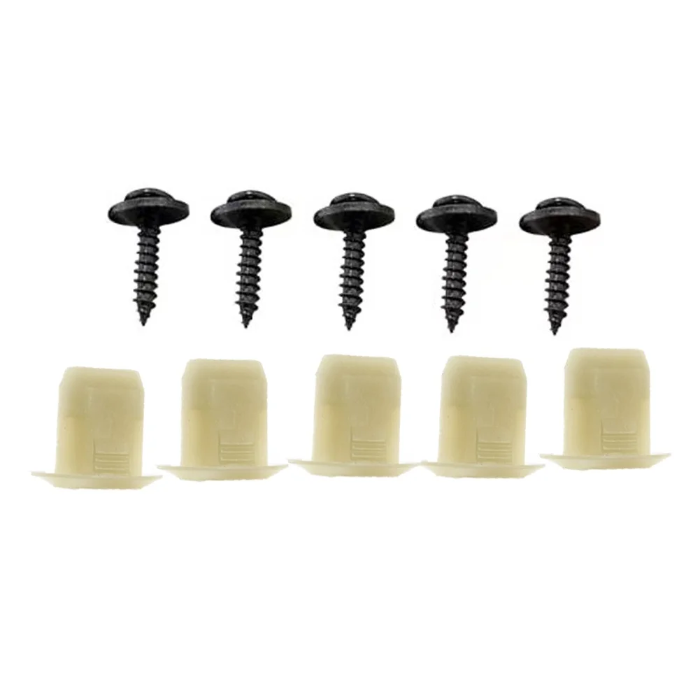 

For Ford For Transit MK8 Rear Door Scuff Plate Screw Cap Nut and Screw Kit Door Interior Panel Replacement Set