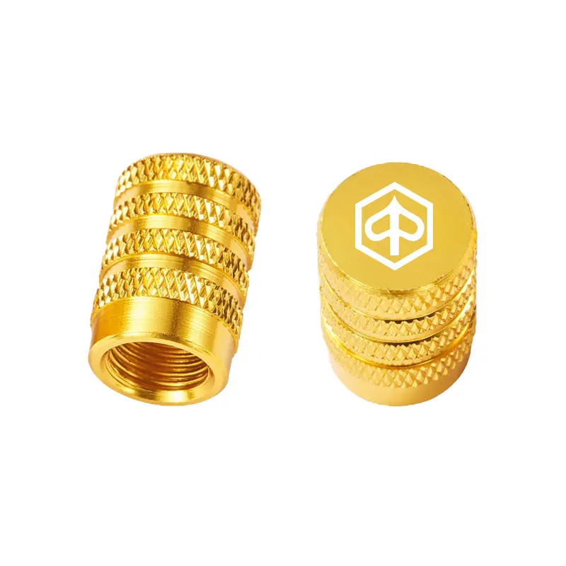 ل بياجيو ليبرتي 125 MP3 500 ميدلي بيفرلي 300 ZIP50 اكسسوارات دراجة نارية نك الألومنيوم الإطارات صمام منفذ الهواء الجذعية غطاء قبعات #5