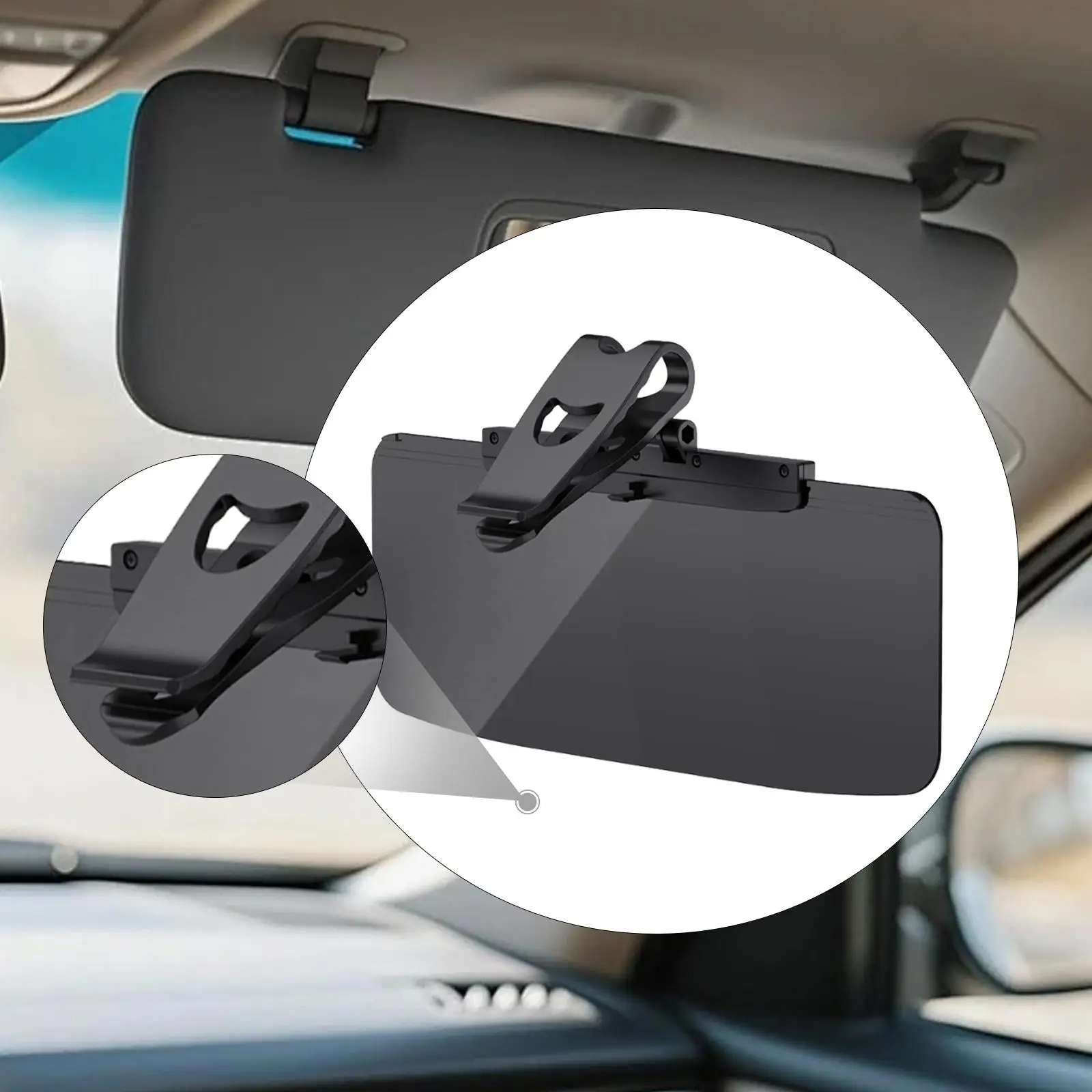 

Автомобильный солнцезащитный козырек, блокирующий ветрозащитный козырек, профессиональный, простой в установке, защита от ослепления, регулировка угла солнца