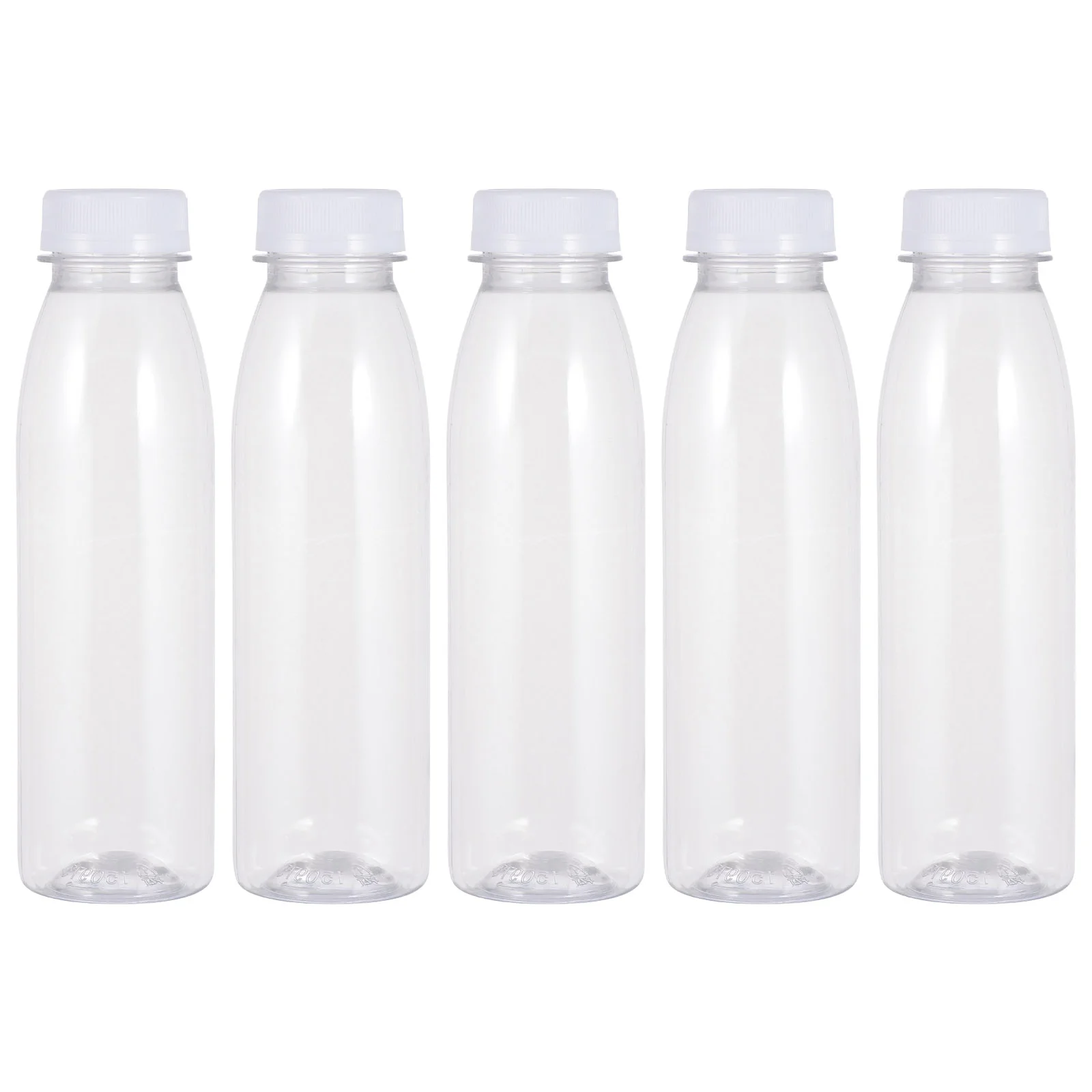10 szt. Karton na mleko wielokrotnego użytku Butelka na sok 350 ml Plastikowe butelki Przezroczysty pasek do napojów