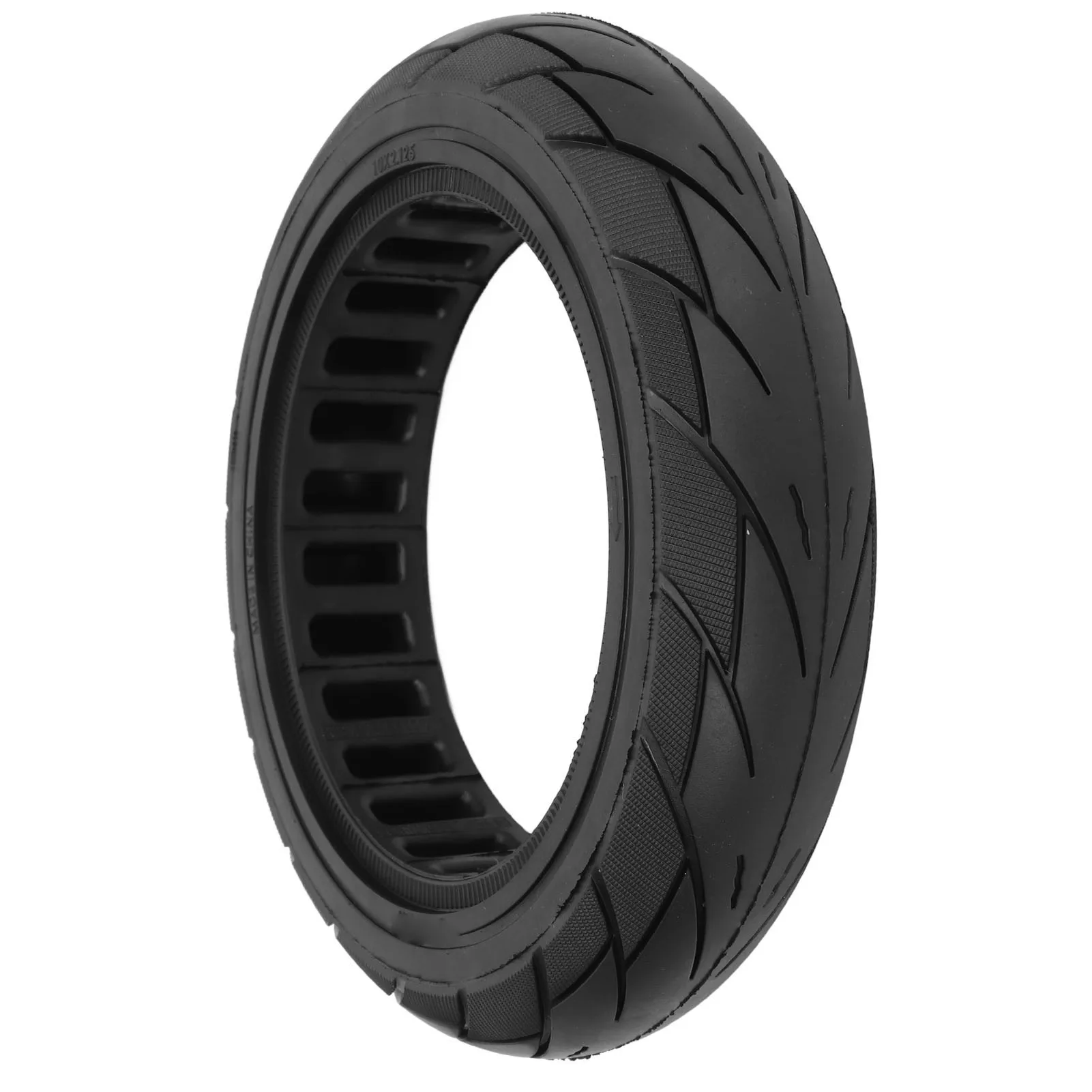 إطارات سكوتر كهربائي 10x2.125 بوصة عجلات صلبة مقاومة للانزلاق استبدال الإطارات لـ Ninebot F30 #2