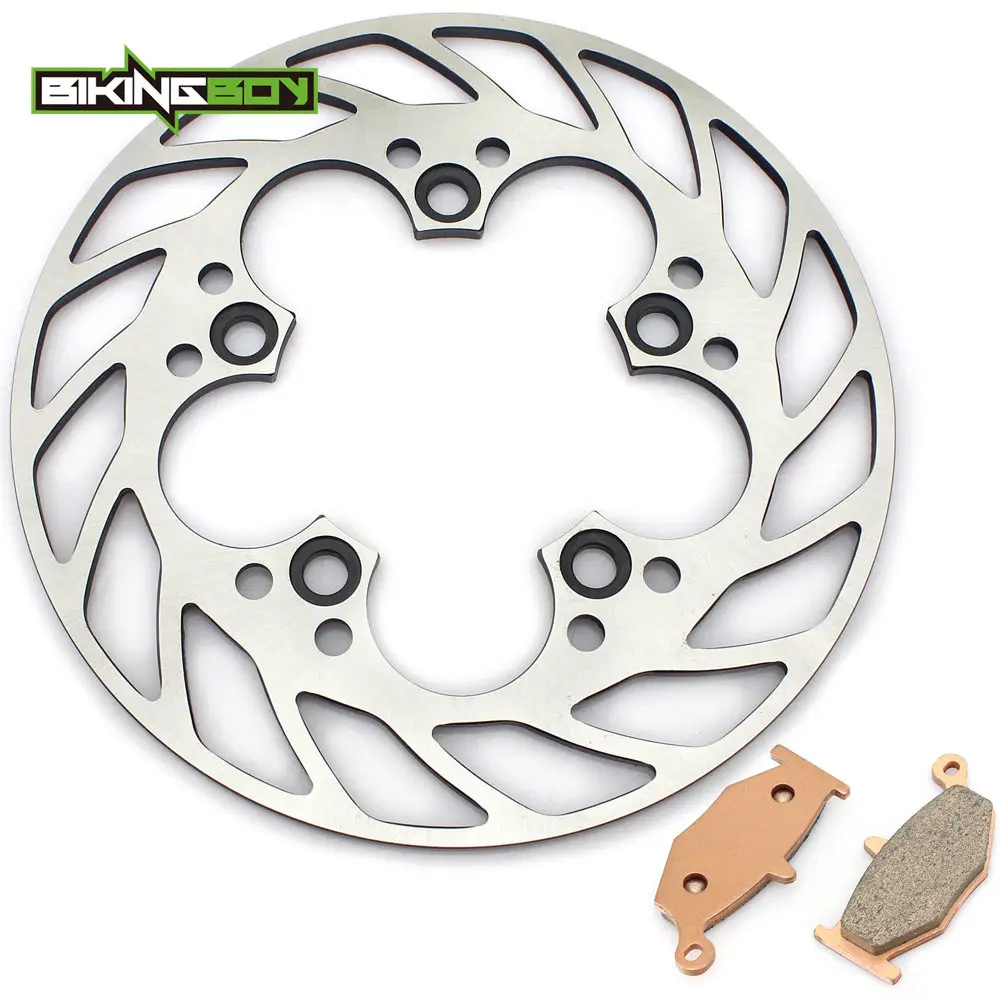 BIKINGBOY Rear Brake Disc Rotor Disk + Pads For Suzuki GSX-R 600 GSXR 750 2006 2007 2008 2009 2010 K6 K7 K8 K9 GSXR 1000 07 08