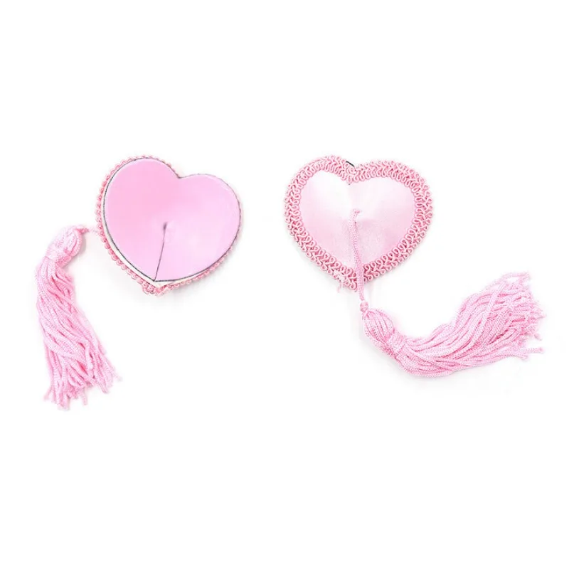 Toucheart Accessori sexy Donna Capezzoli Amore Nappa Toppa per allattamento Tinta unita Toppa per seno a forma di cuore Decorazione per capezzoli Nuovo