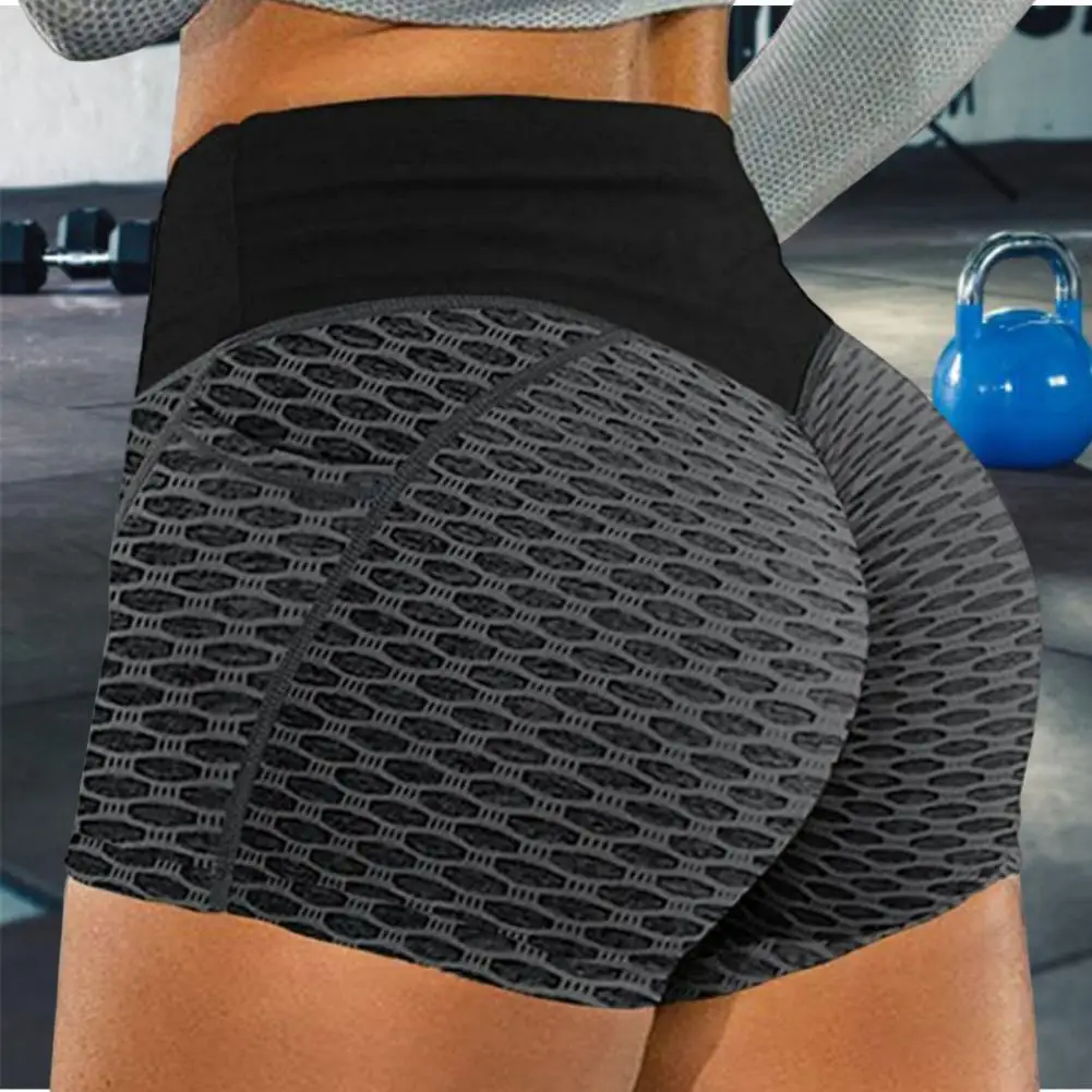 Big Size XS-5XL Fashion Women Yoga Shorts Solid Color Tight-fitting Hip Bottom Pantie Gym Workout Elastic Casual Sports Short Pa