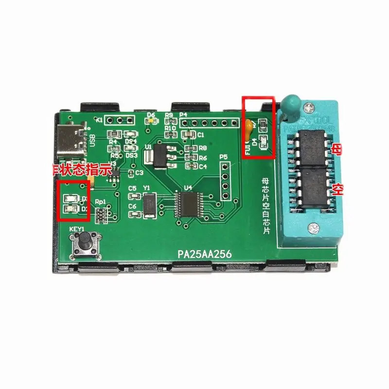 Pa25aa256 elevador gecb placa-mãe chip programa ferramenta de serviço