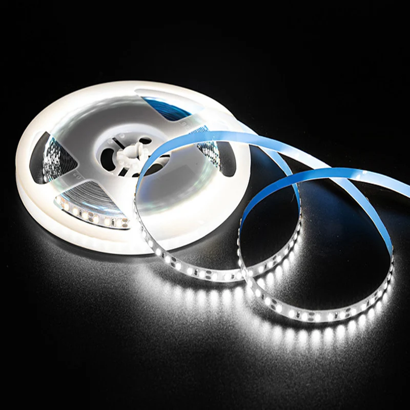 DC 12V Led Strip Light Bright Tape Lamp 2835 60/120 LEDs/m 1m/2m/3m/4m/5m 3000K - 6000K For Room Decor Kitchen Ribbon Lighting