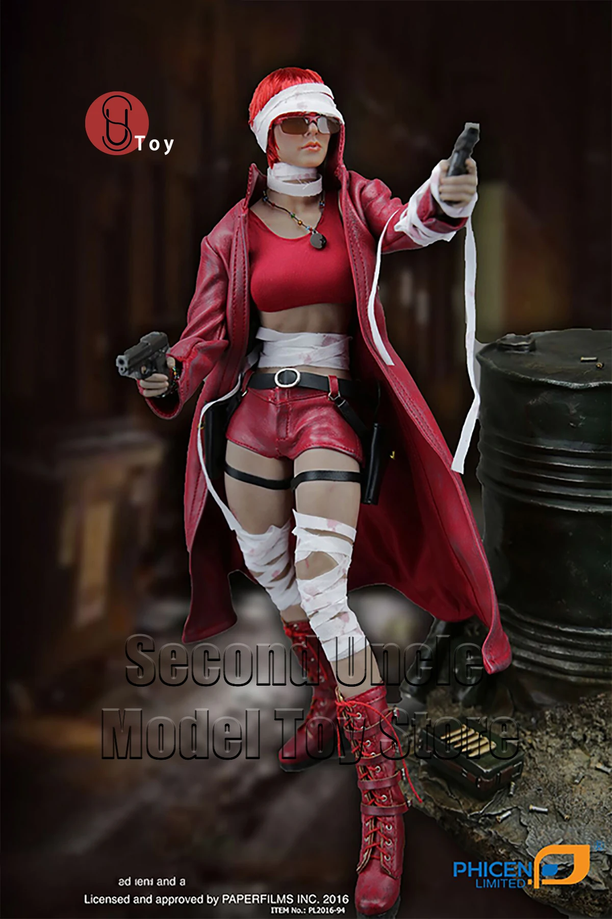 

TBLeague PHICEN PL2016-94 Painkiller Jane 1/6 Action Figure Full Set Collectible 12 inch Model Toy Gift