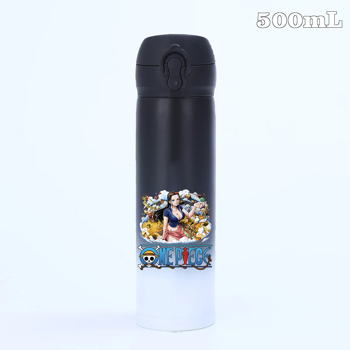 Miniso collaboration One Piece anime 500ml 304 stainless steel portable car vacuum insulated bottle gift