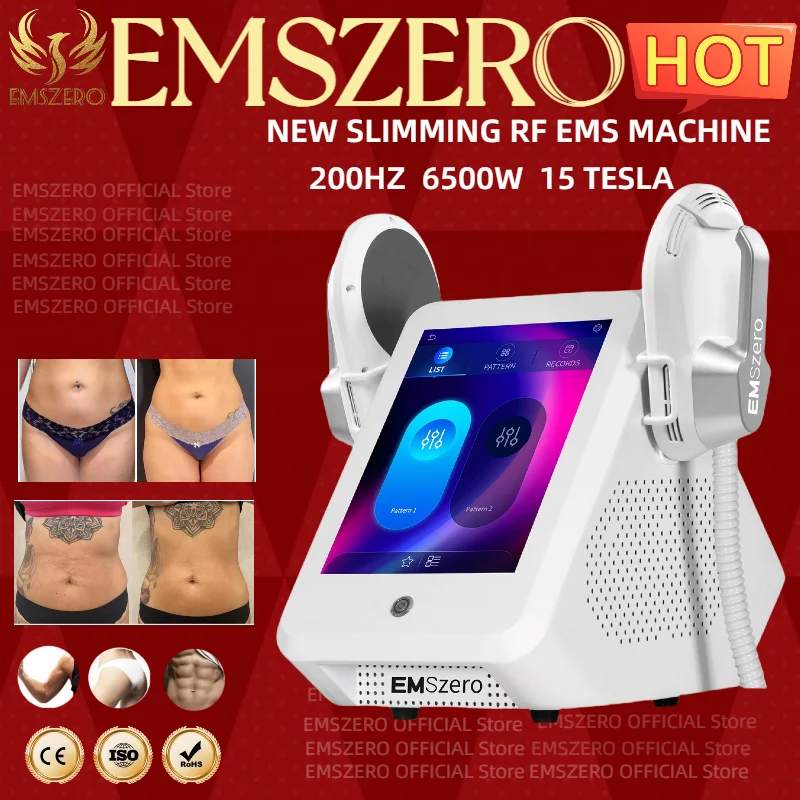 

RF EMSzero EMS Sculpt Machine 2024 Hi-Emt Neo Body Sculpting похудение сжигание жира стимулятор сокращение мышц салон Emsslim Neo