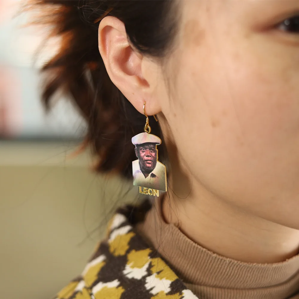 Stainless Custom Photo Necklace Colorful Picture Chain Nameplate Pendant for Kids Custom Memory Jewelry for Family Gifts Collar