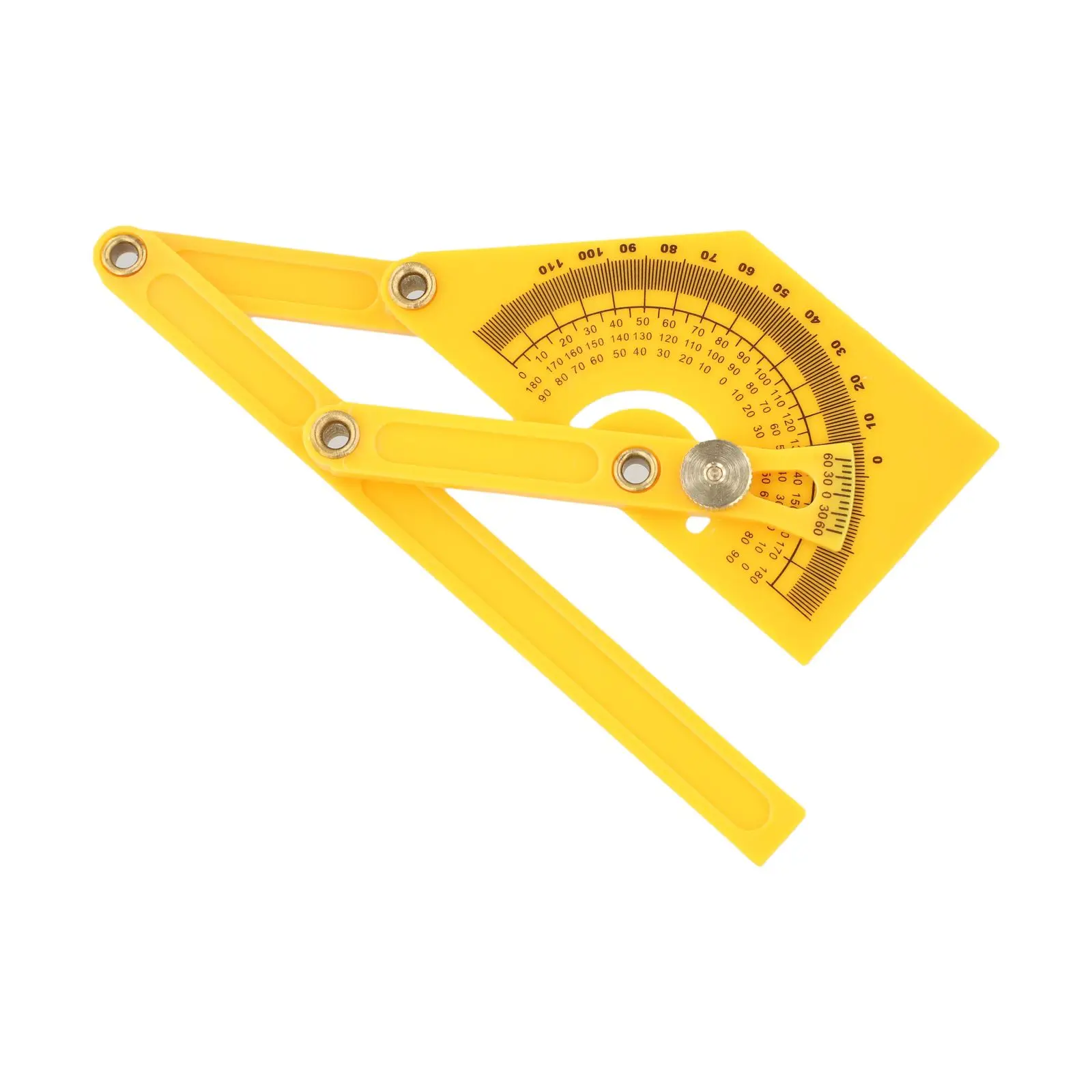 Plastic Goniometer Angle Finder for miter Gauge for Woodworking and Crafting Measuring Ruler Tool for Engineers and Model Makers
