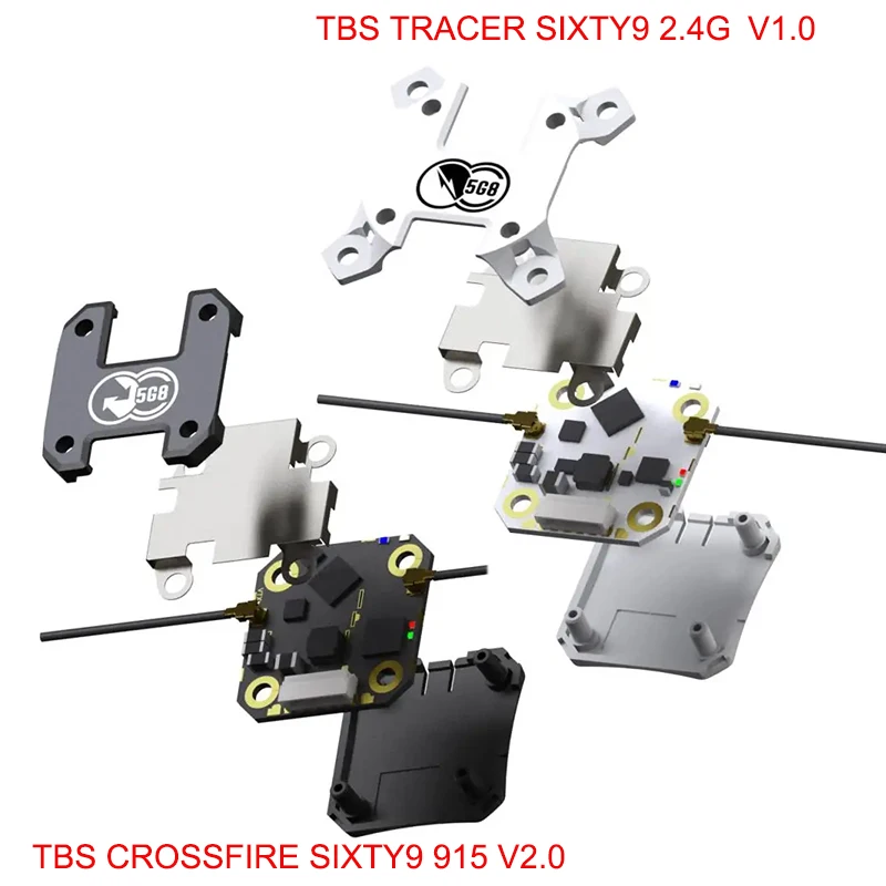 TBS Crossfire Tracer SIXTY9 915/2.4G odbiornik radiowy 1W nadajnik wideo VTX AIO 2-6S CRSF dla RC FPV Racing Drone Freestyle