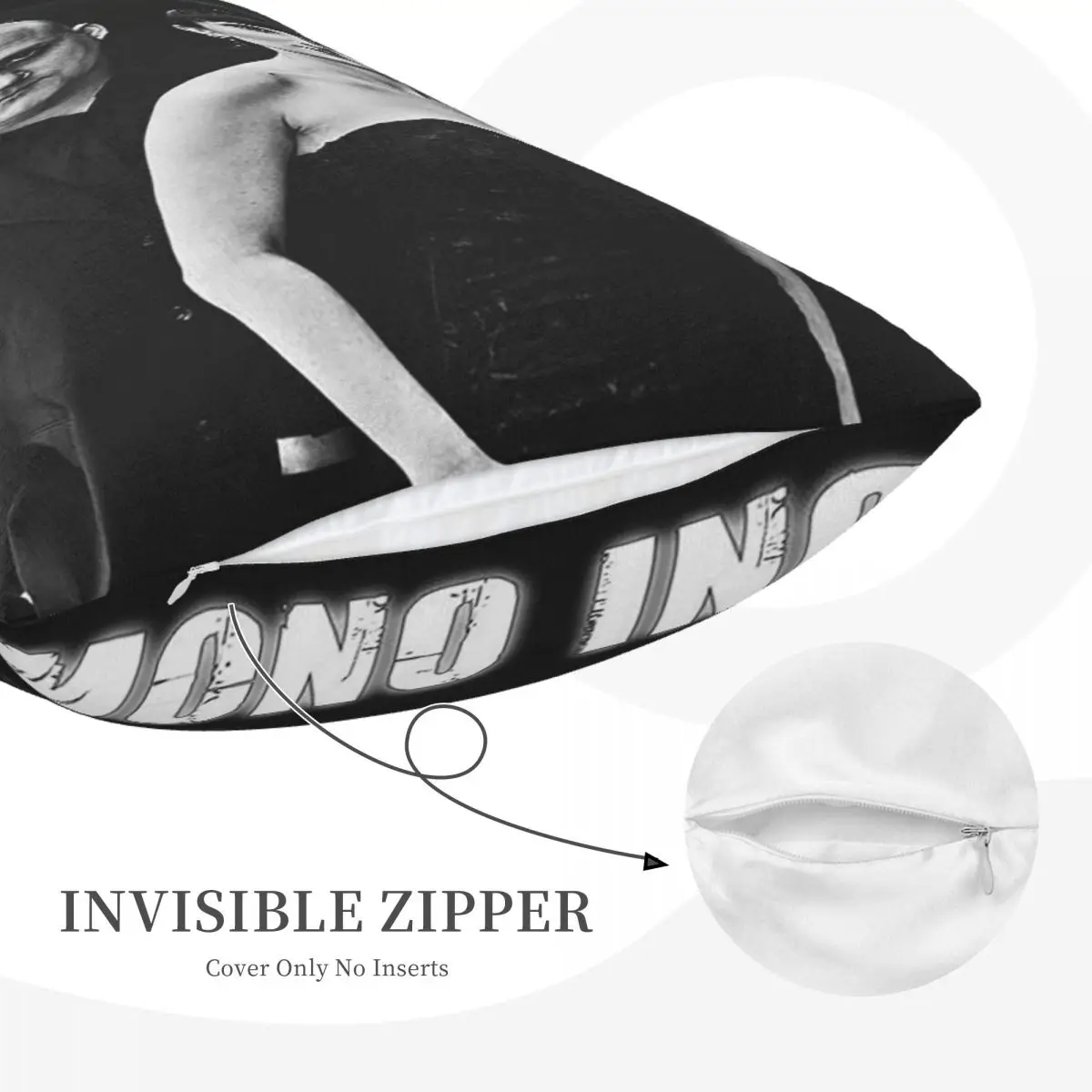 MONO INC Goth Rock Music Rectangle Pillowcase Cushion Cover Decor Bedroom Bed Home Comfort Throw Pillow