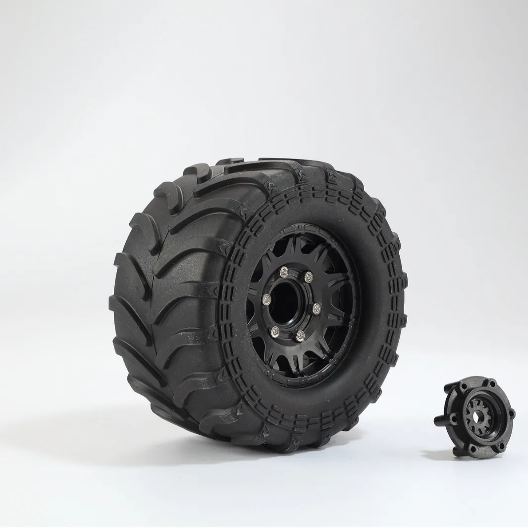 Austarhobby 1/10 Scale 2.8' Monster Truck Tires 4 PCS RC Car Accessories Compatible with HSP HPI TRAXXAS Feishen Monster Trucks