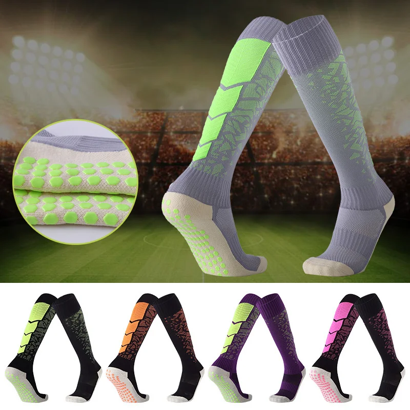 

2023 Over Non-Slip New Adult The Knee Football Socks Unisex Sports Training Football Socks Sports Socks Compression Stockings