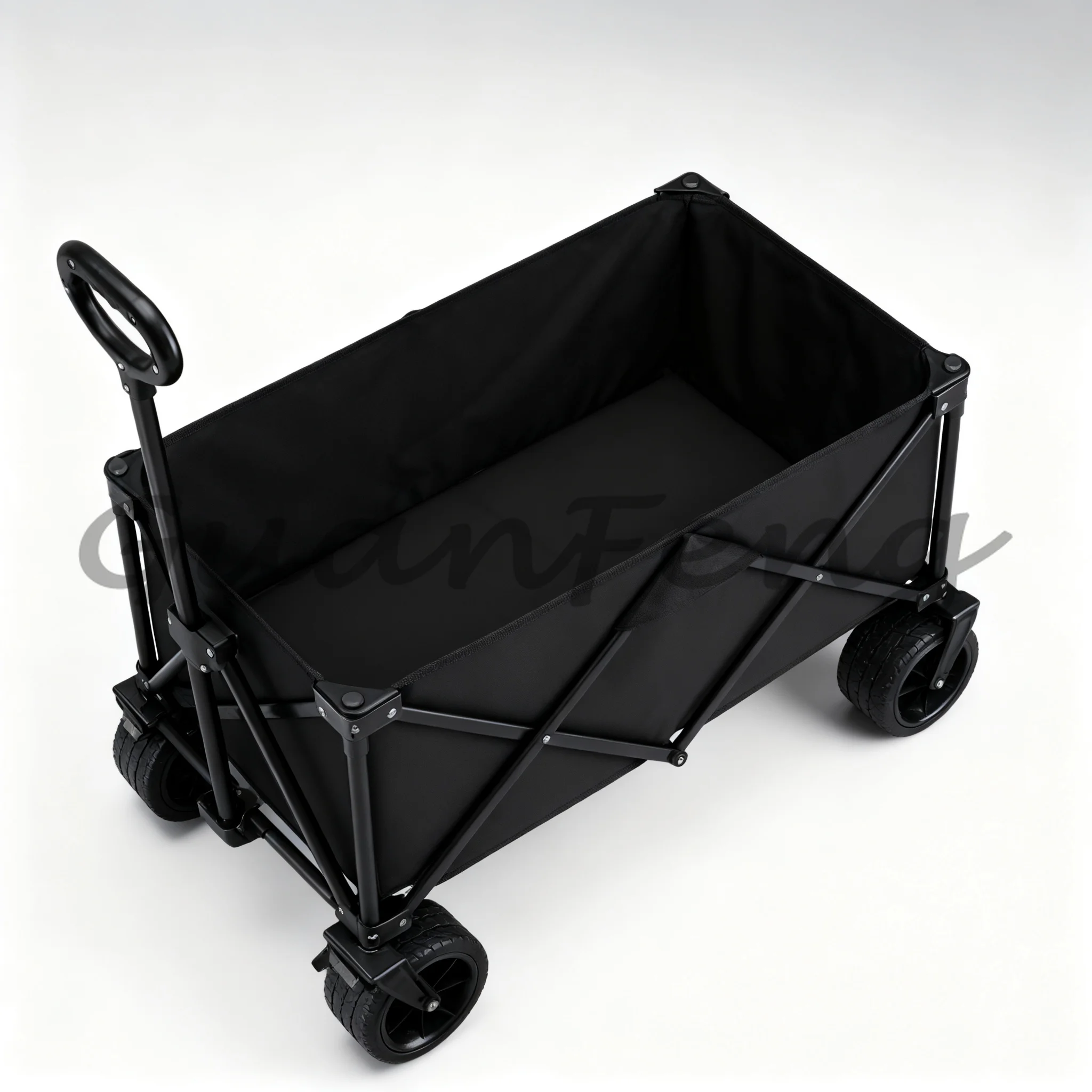 heavy-duty-portable-folding-wagon-cart-large-capacity-multifunctional-outdoor-cart-for-garden-beach-camping
