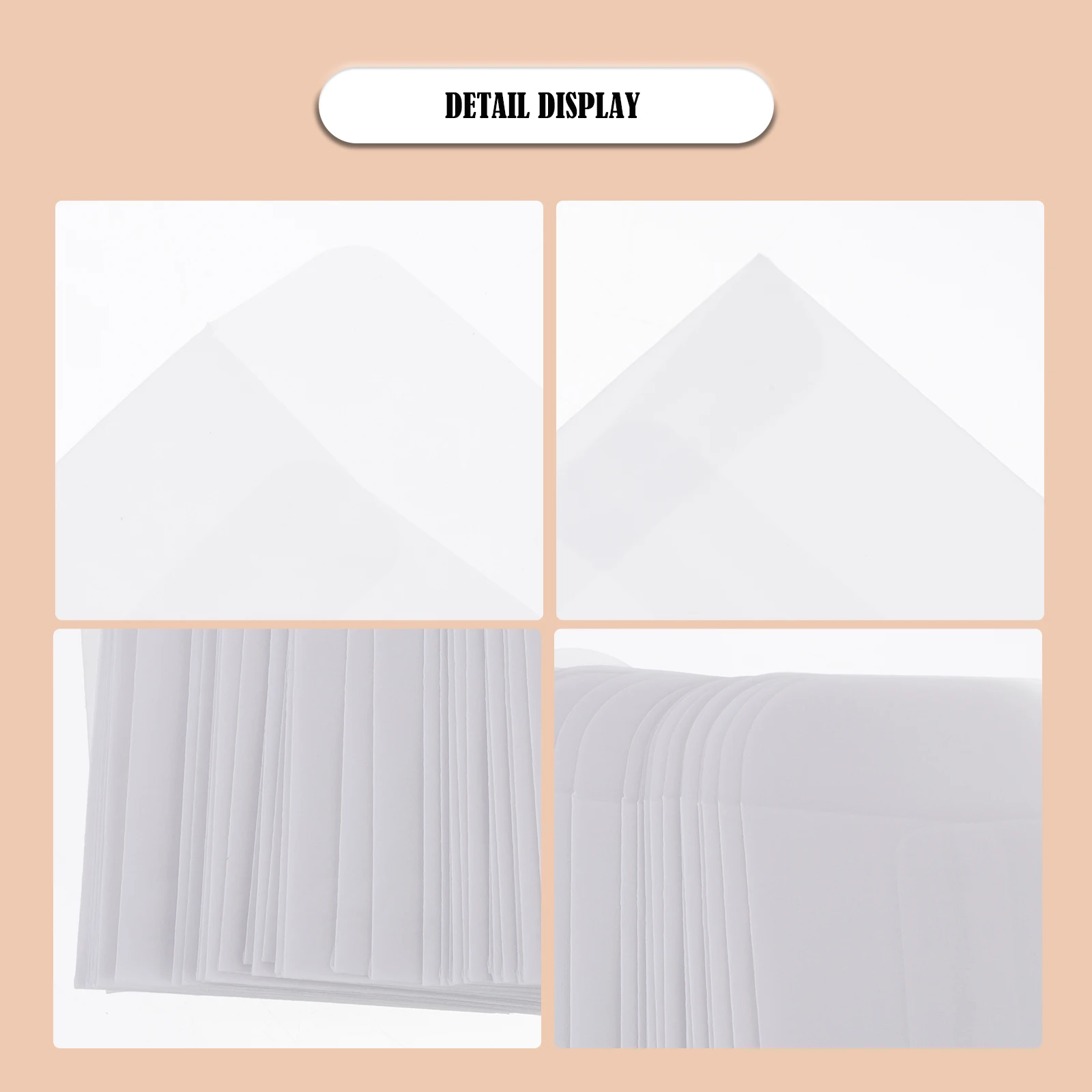 50 قطعة Hangtag مغلفات المجوهرات أجزاء صغيرة الحقائب أكياس تخزين العملات المعدنية الصغيرة تنظيم خواتم أقراط الهدايا المغلفات الصغيرة #6