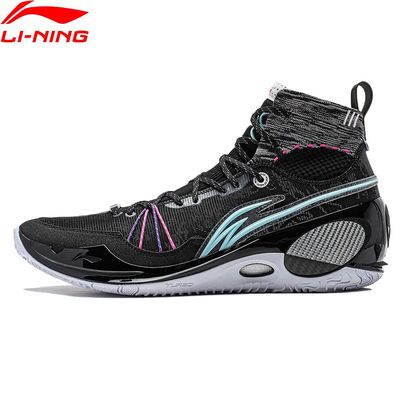 Li-Ning Men WADE 808 3 ULTRA V2 Professional Basketball Shoes Wearable Cushion Bounce Comfortable Sneakers Sport Shoes ABAU013