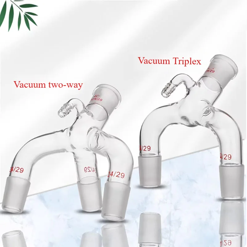 3-way tail nozzle vacuum trigeminal receiver 2-way dovetail tube with nozzle receiver 2-way tee adapter