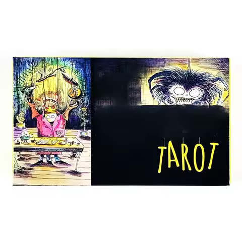 Tarot Cards A 78 Deck Divination Fate English Versions Edition Oracle Board Playing Game For Party,Family Party Cards Game